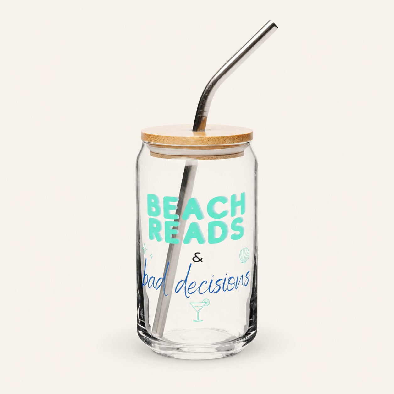 Beach Reads Glass