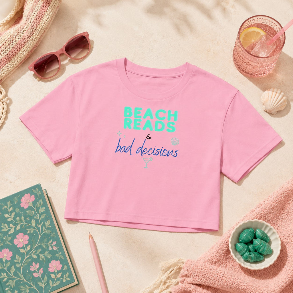 Beach Reads Crop Top