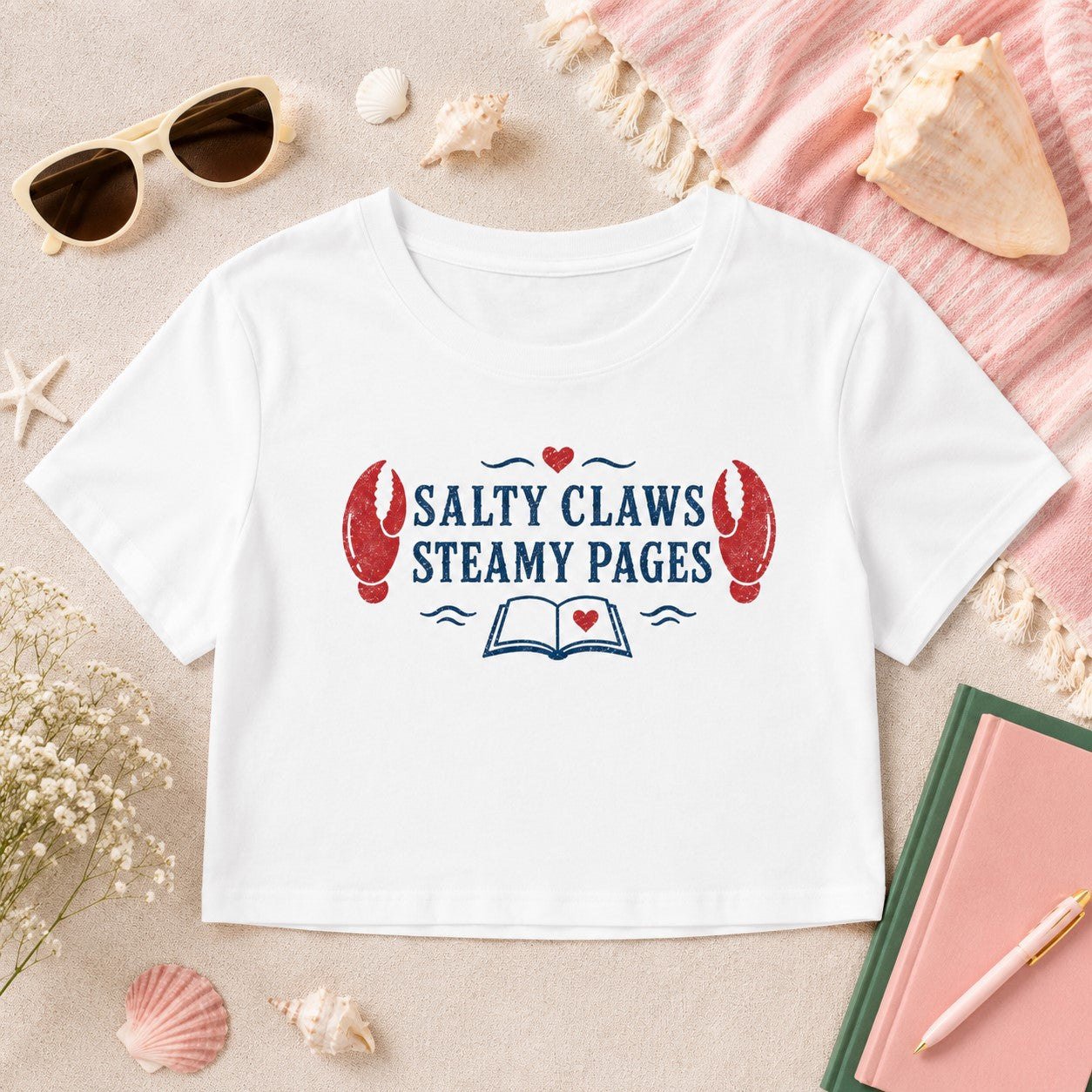 Salty Claws Crop Top
