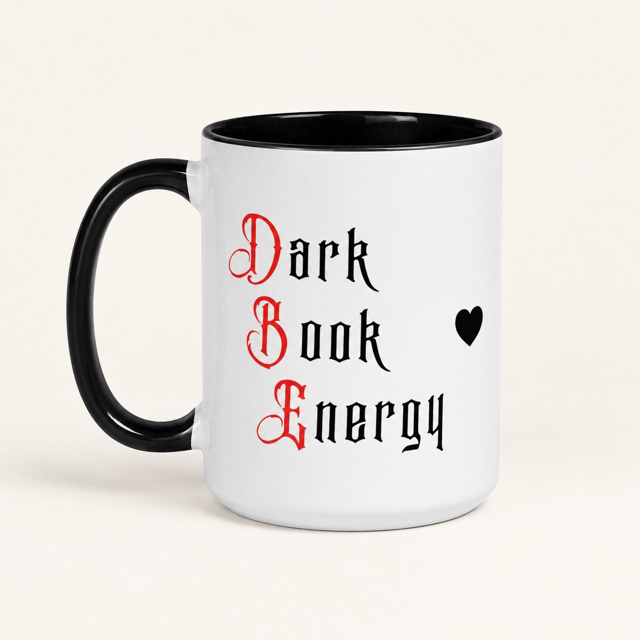 Dark Book Energy Mug