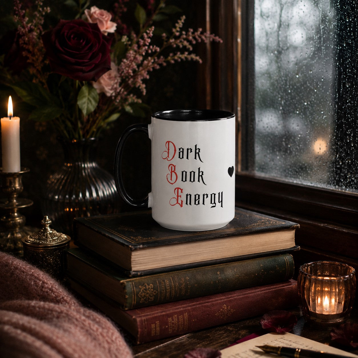 Dark Book Energy Mug
