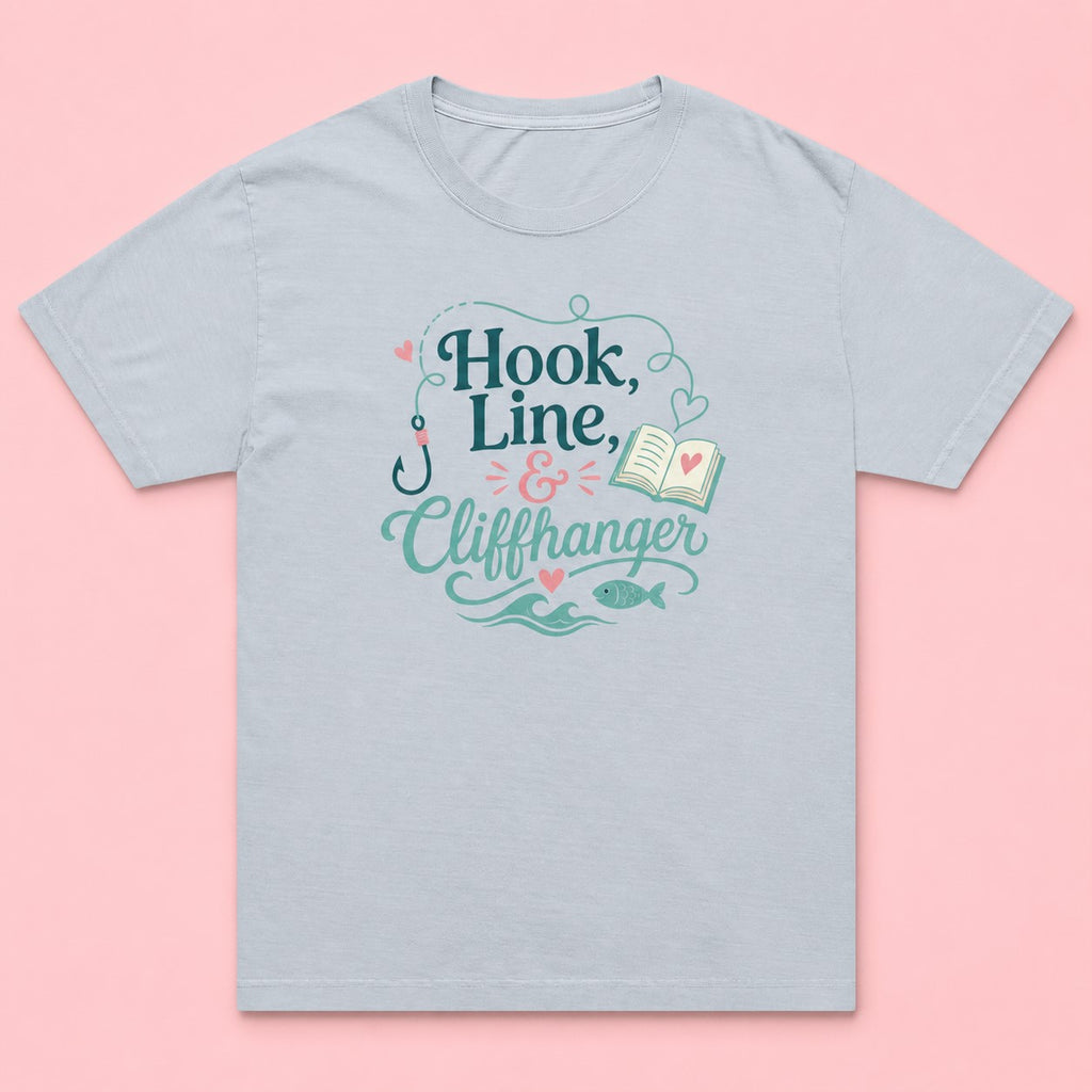 Hook, Line, & Cliffhanger Oversized Tee