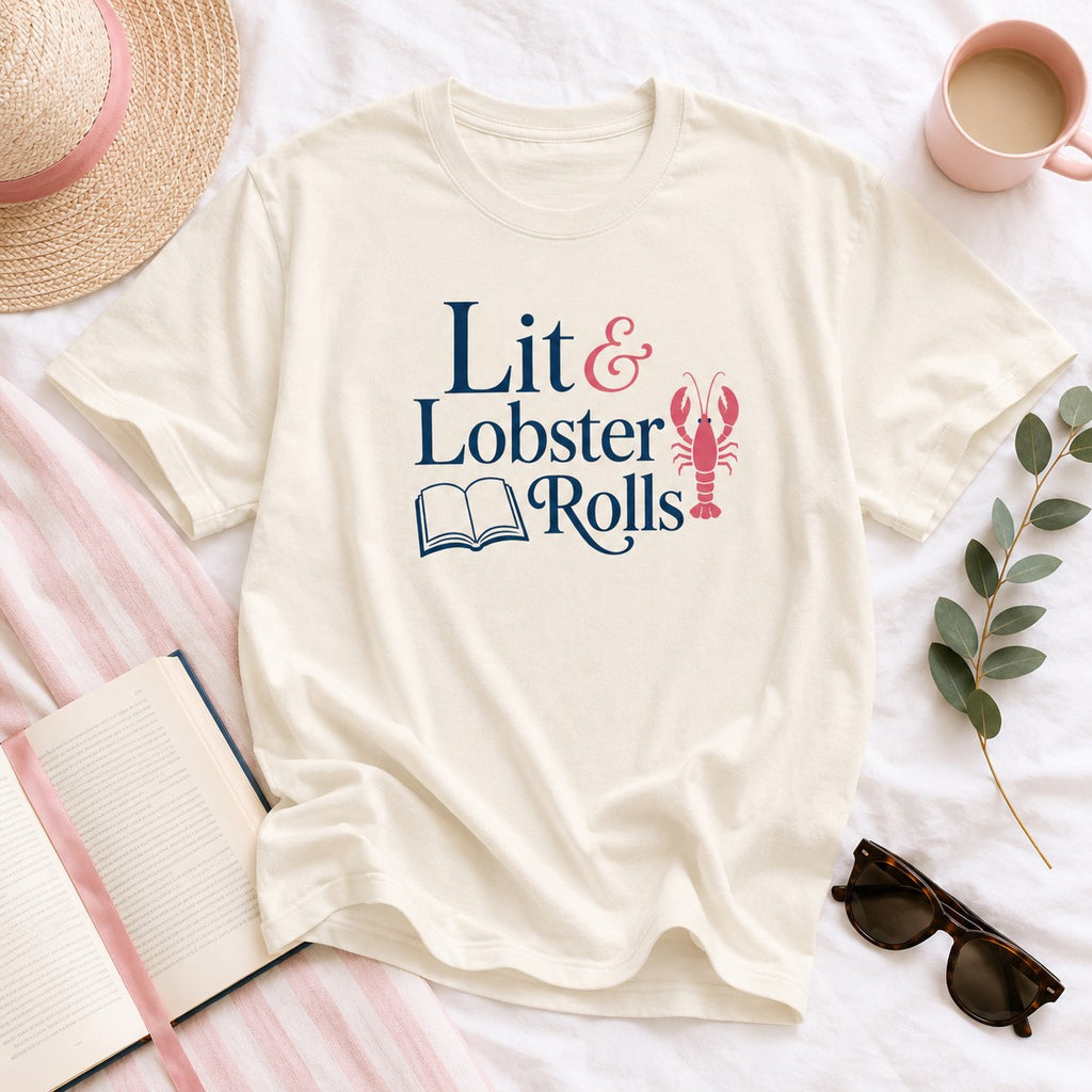 Lit & Lobster Rolls Oversized Tee