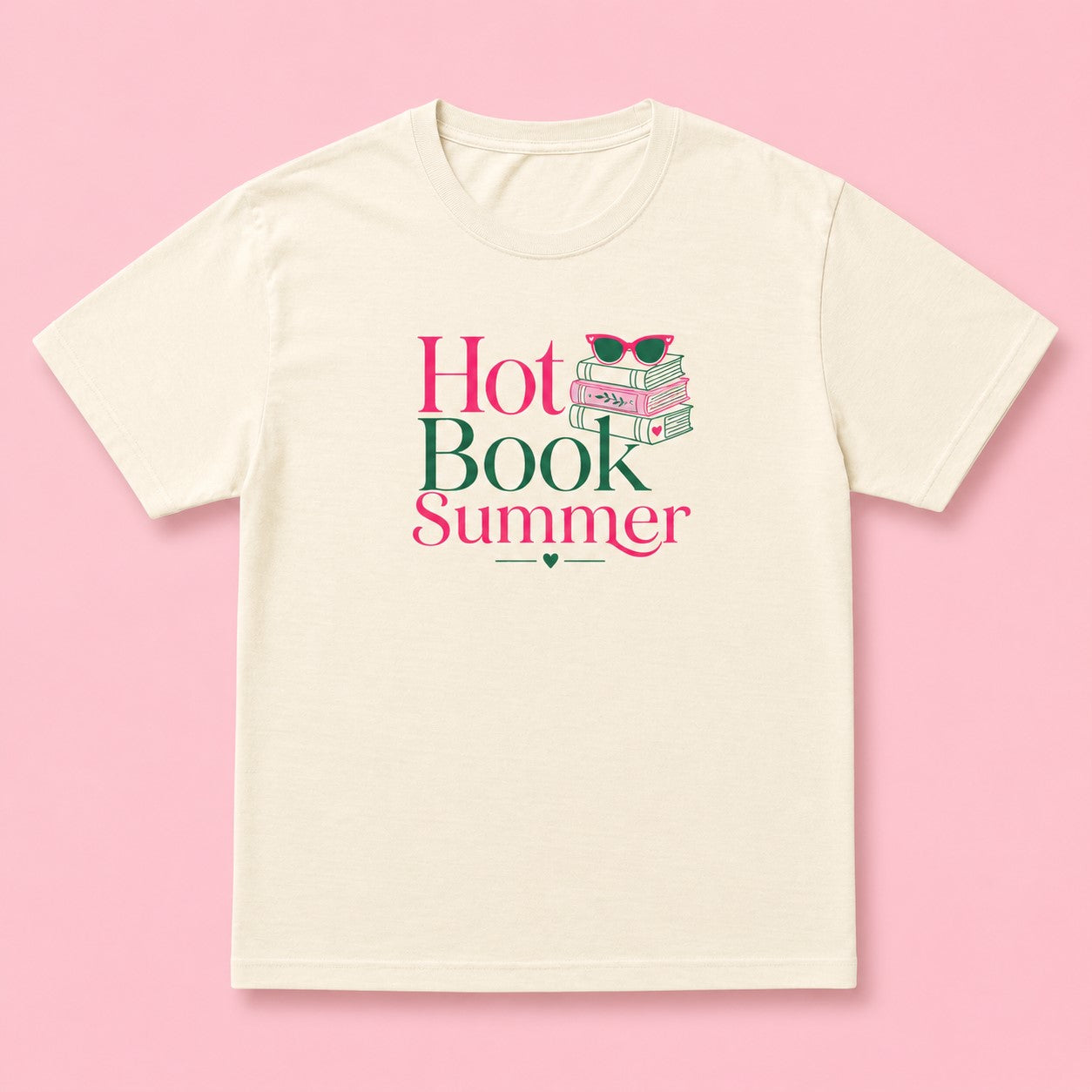 Hot Book Summer Oversized Tee