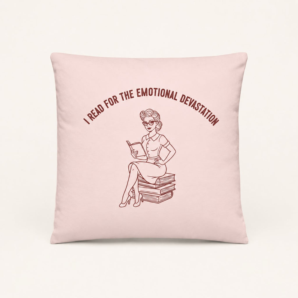 Emotional Devastation Throw Pillow