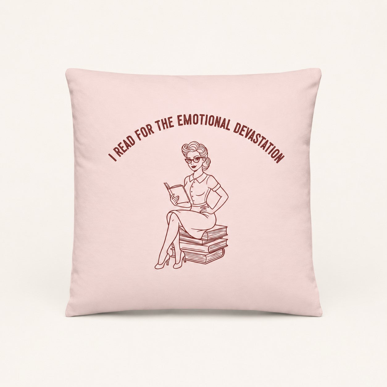Emotional Devastation Throw Pillow