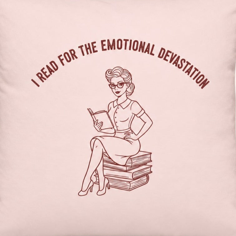 Emotional Devastation Throw Pillow