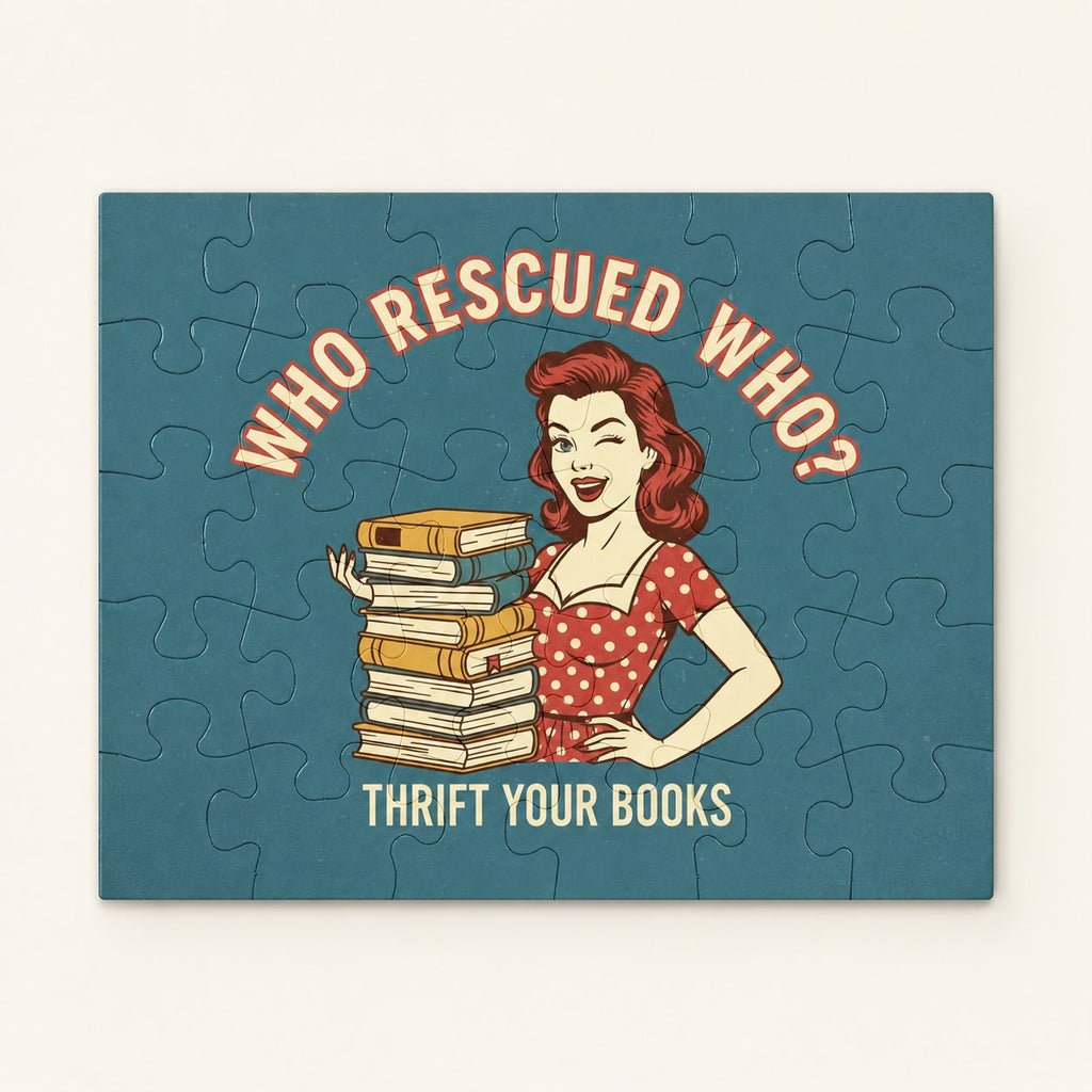 Thrift Your Books Jigsaw Puzzle