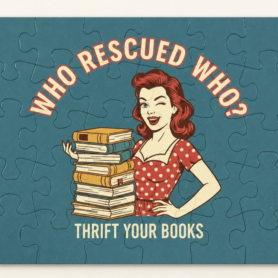 Thrift Your Books Jigsaw Puzzle