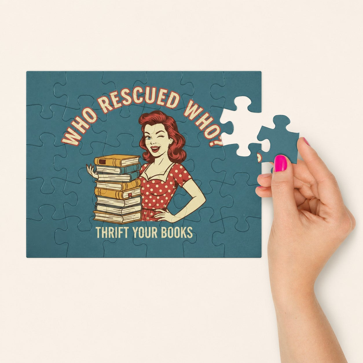 Thrift Your Books Jigsaw Puzzle