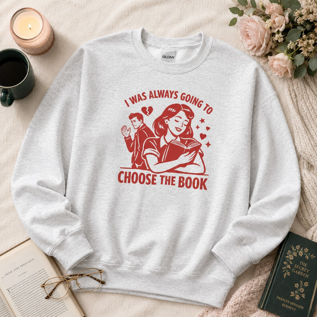 Choose the Book Sweatshirt