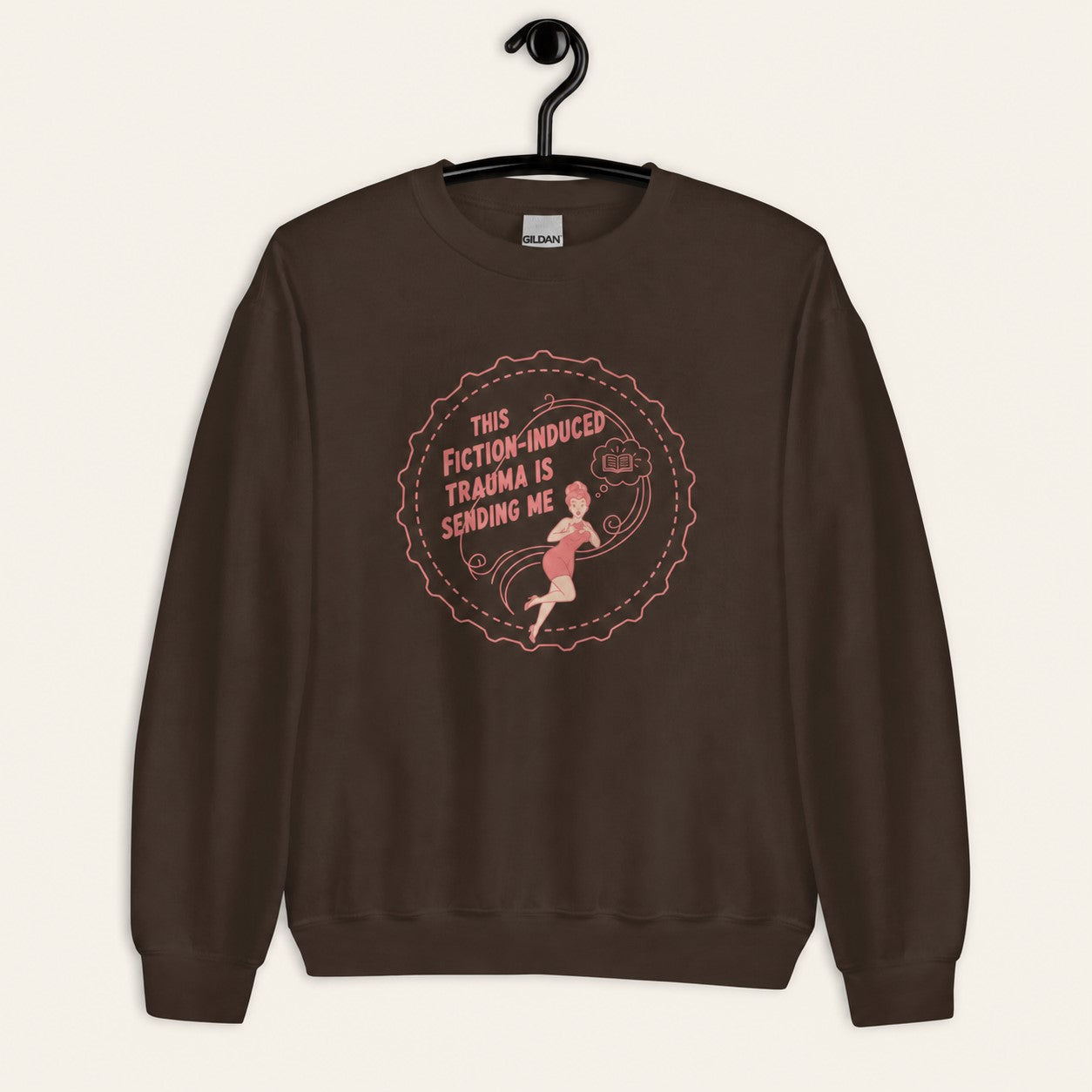 Fiction-Induced Trauma Sweatshirt