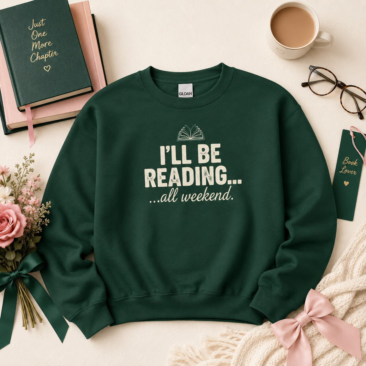 I'll Be Reading Sweatshirt