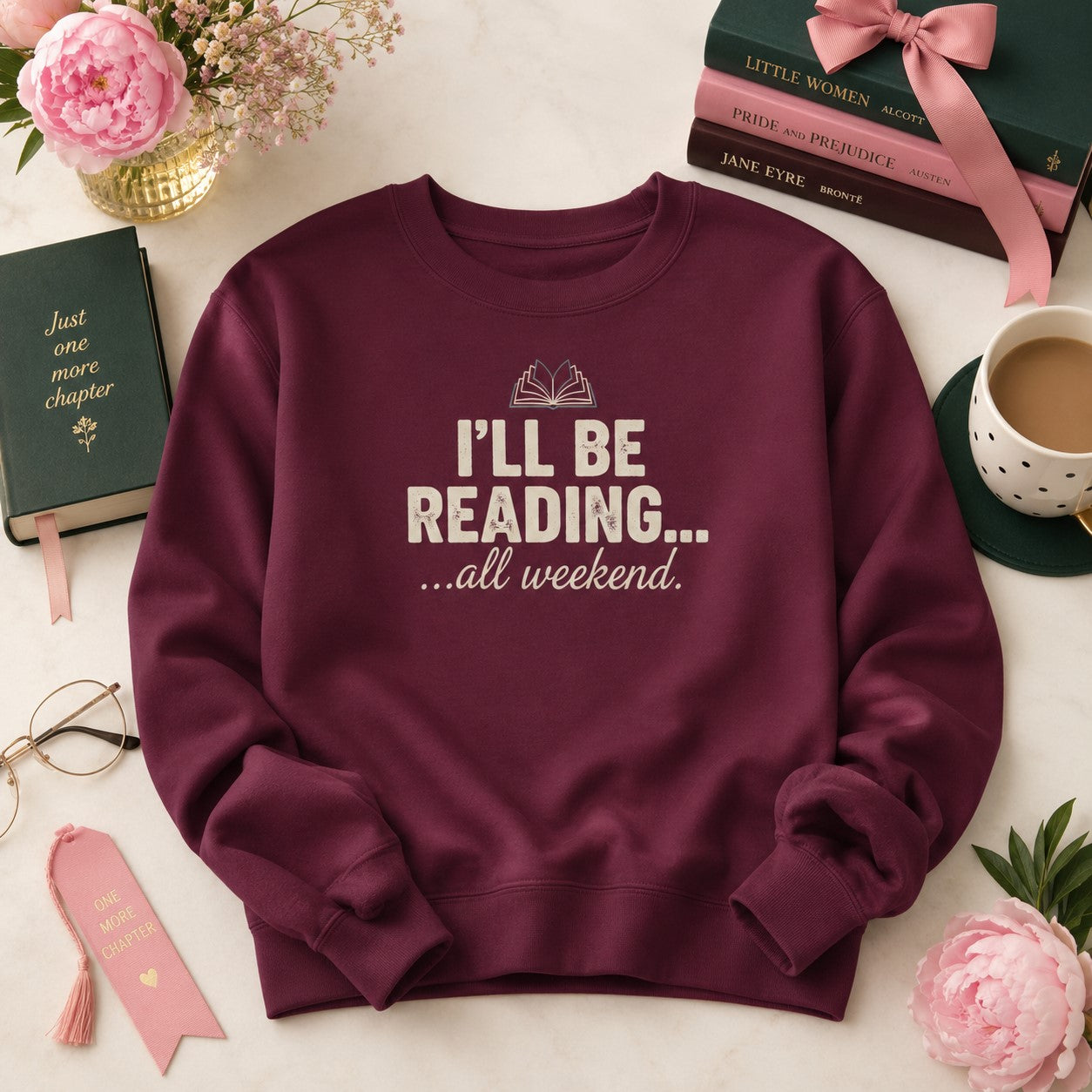 I'll Be Reading Sweatshirt