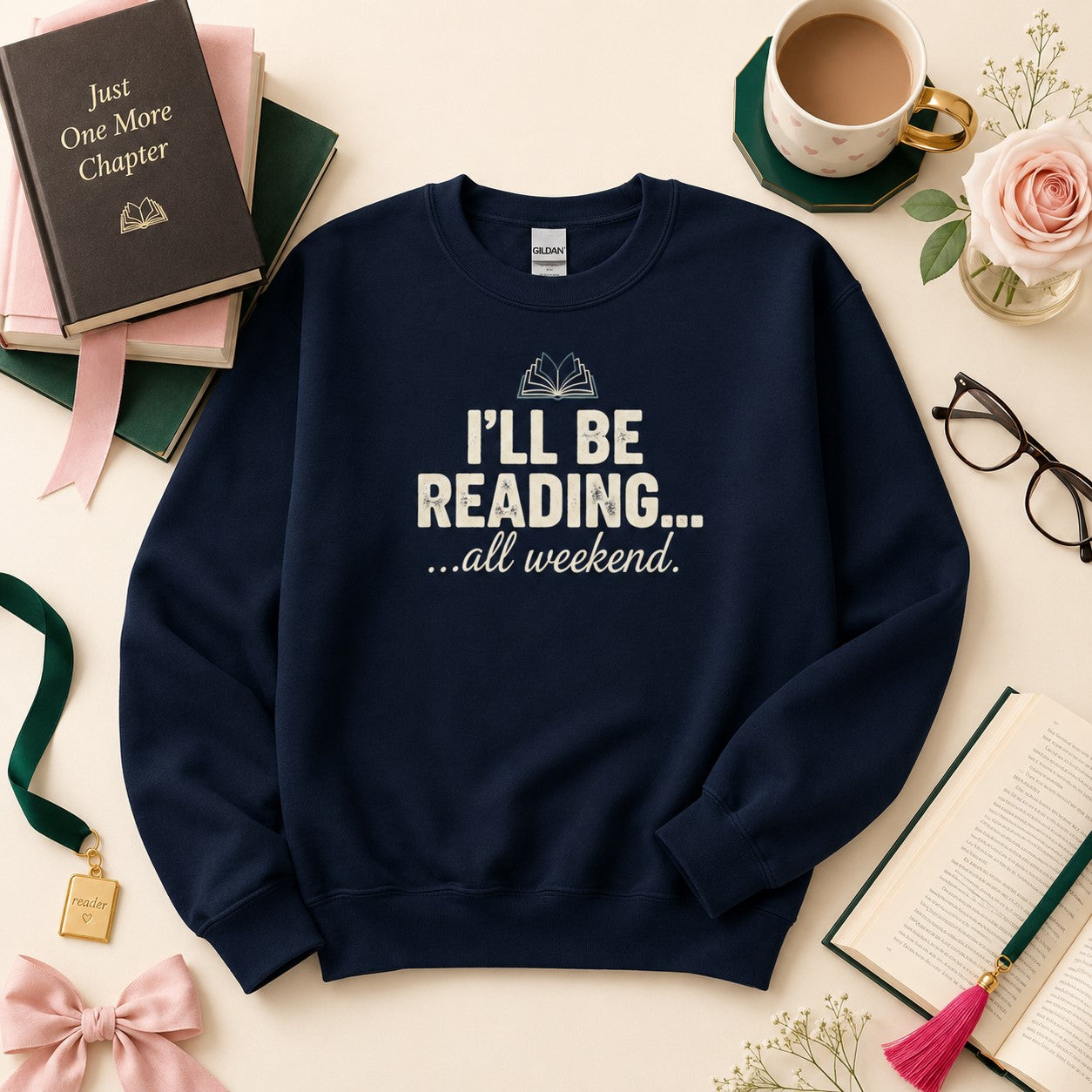I'll Be Reading Sweatshirt