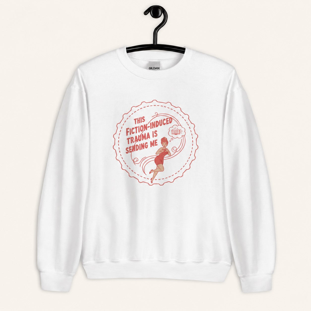 Fiction-Induced Trauma Sweatshirt