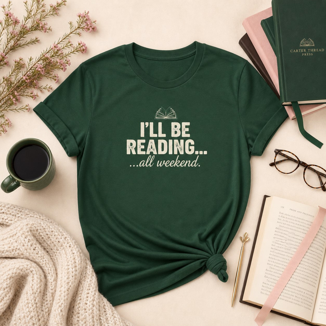 I'll Be Reading Tee