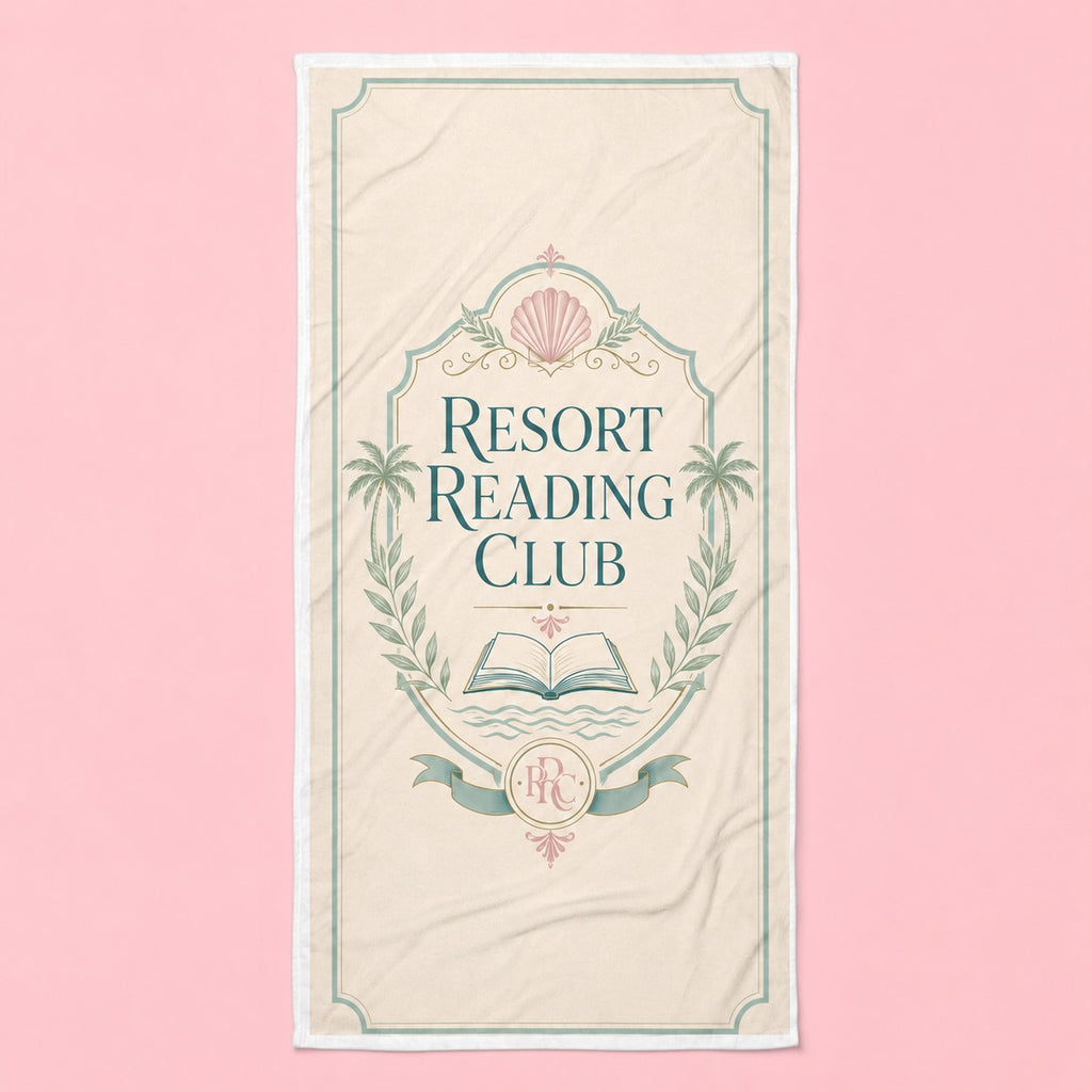 Resort Reading Club Beach Towel