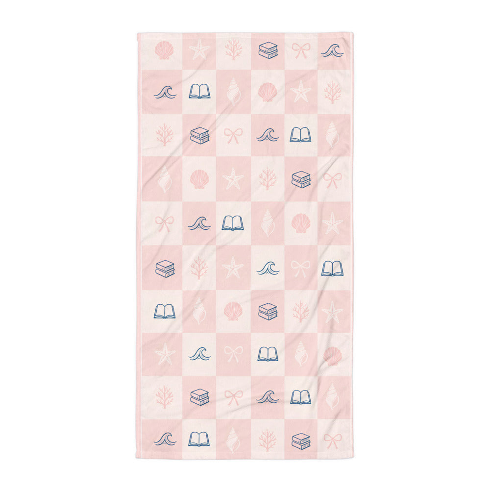 Checkerboard Beach Towel