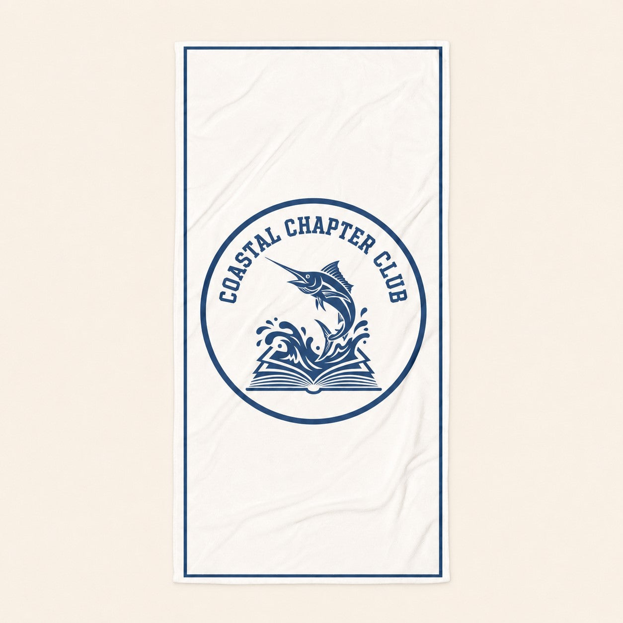 Coastal Chapter Club Beach Towel
