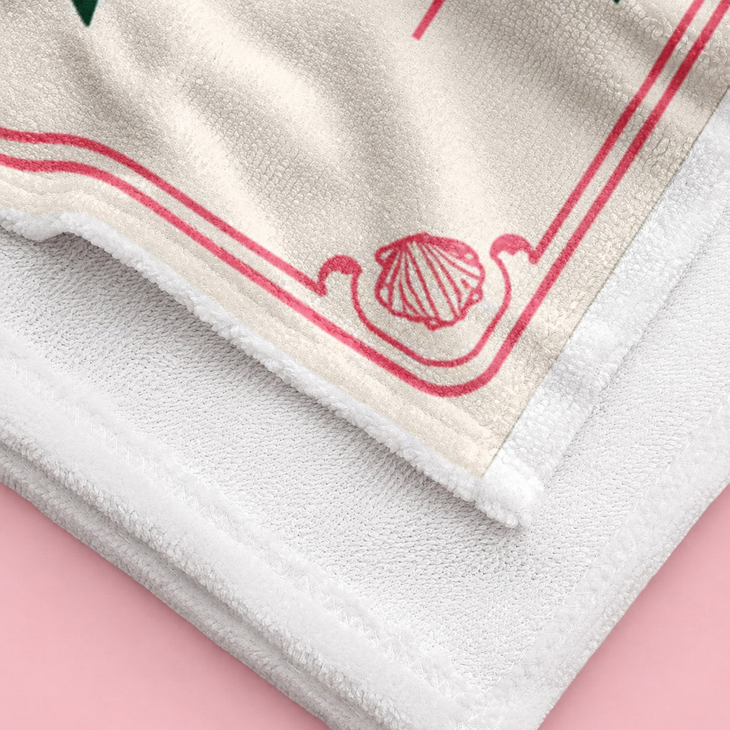 Booked for the Summer Beach Towel