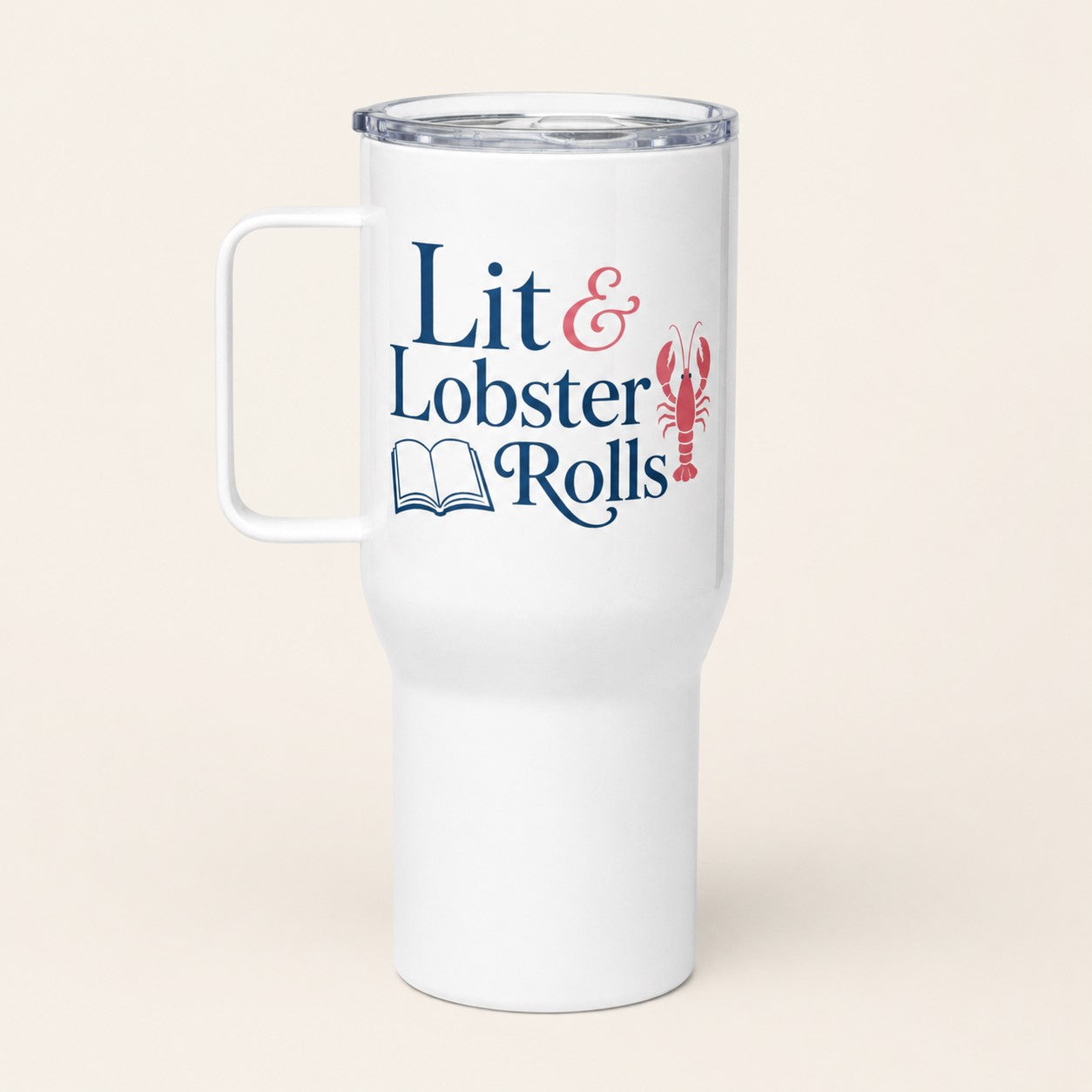 Lit & Lobster Rolls Travel Mug