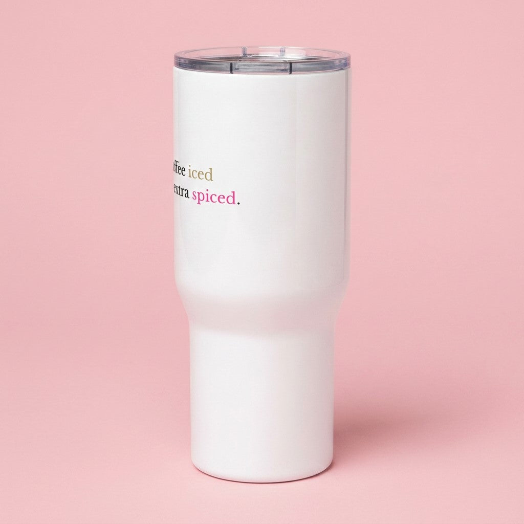I Like My Coffee Iced Travel Mug