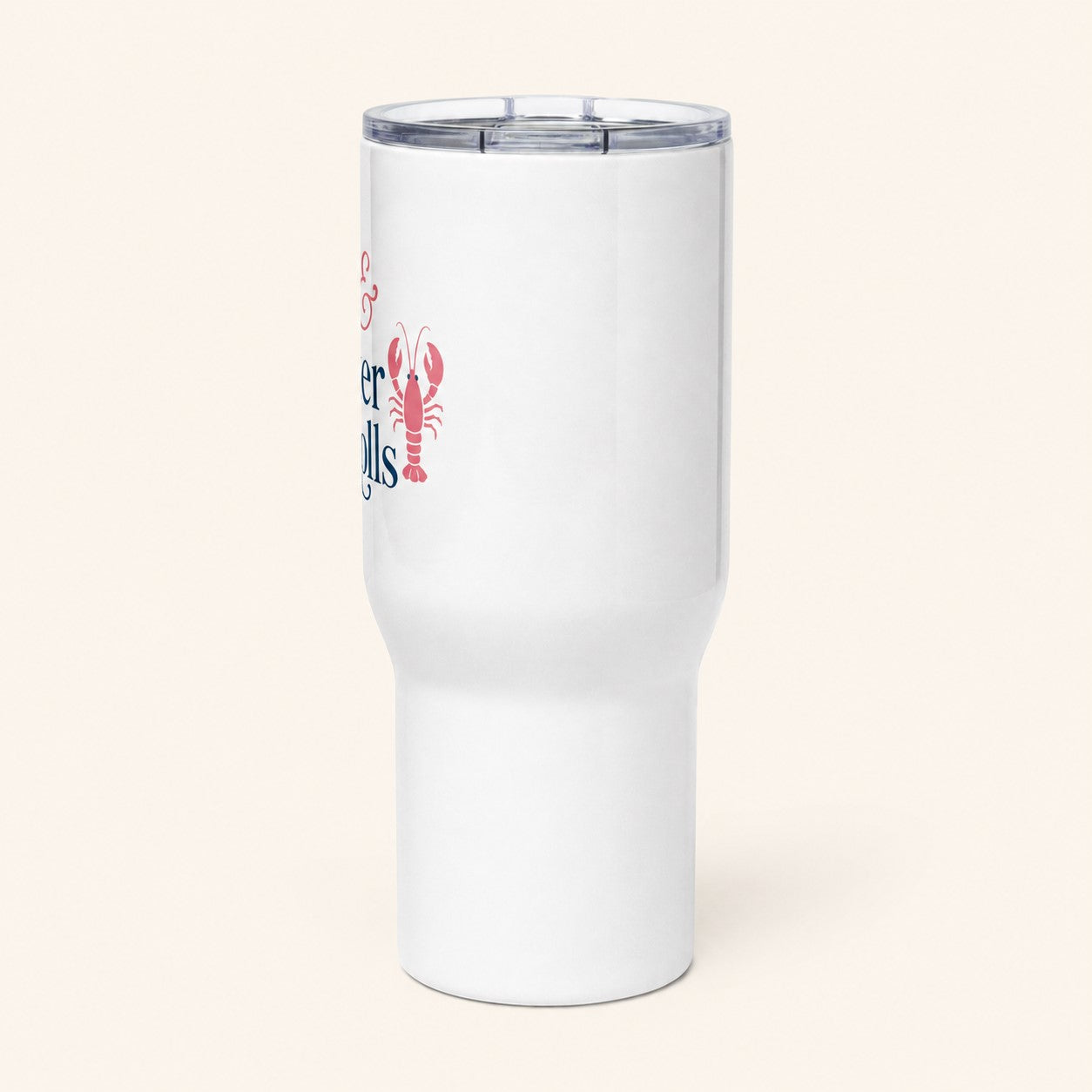 Lit & Lobster Rolls Travel Mug